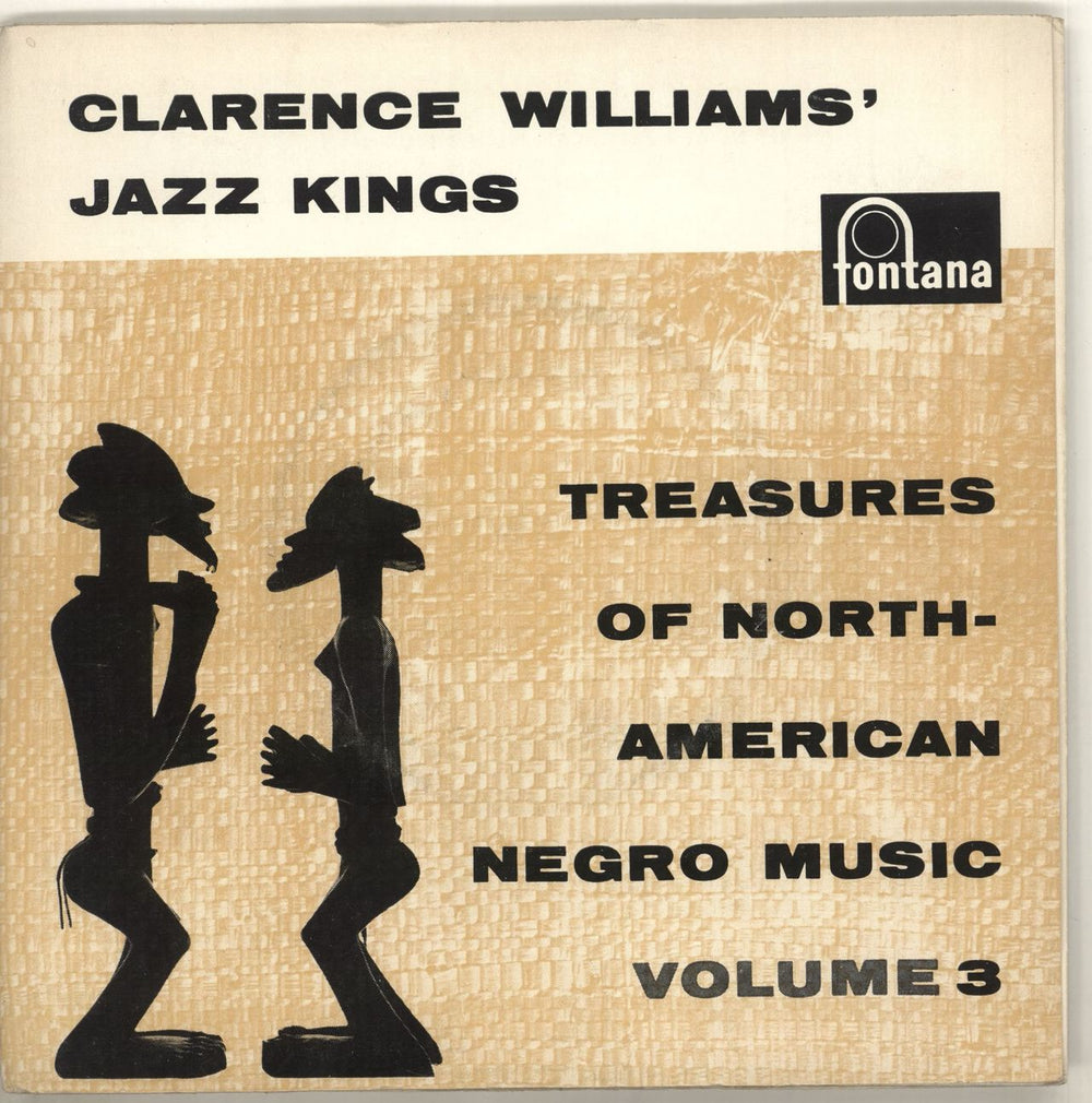 Clarence Williams Treasures Of North-American Negro Music Volume 3 UK 7" vinyl single (7 inch record / 45) TFE17053