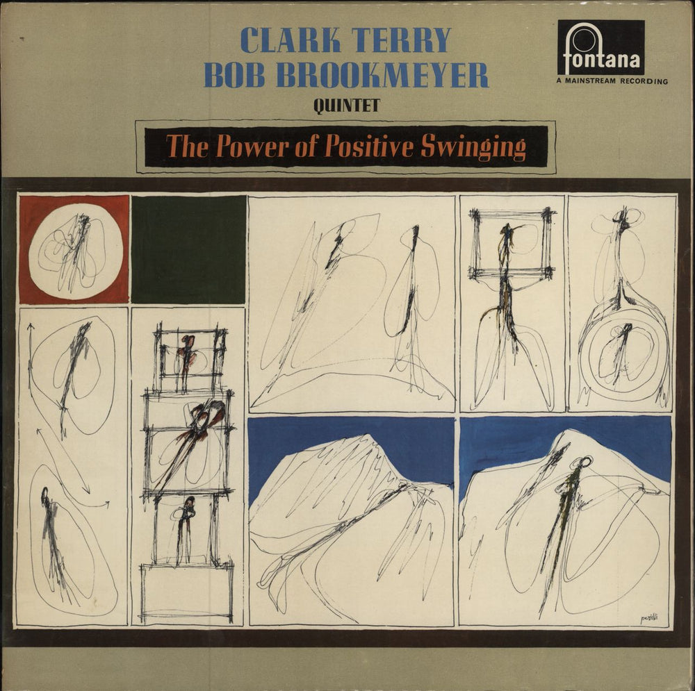 Clark Terry & Bob Brookmeyer The Power Of Positive Swinging UK vinyl LP album (LP record) TL5290