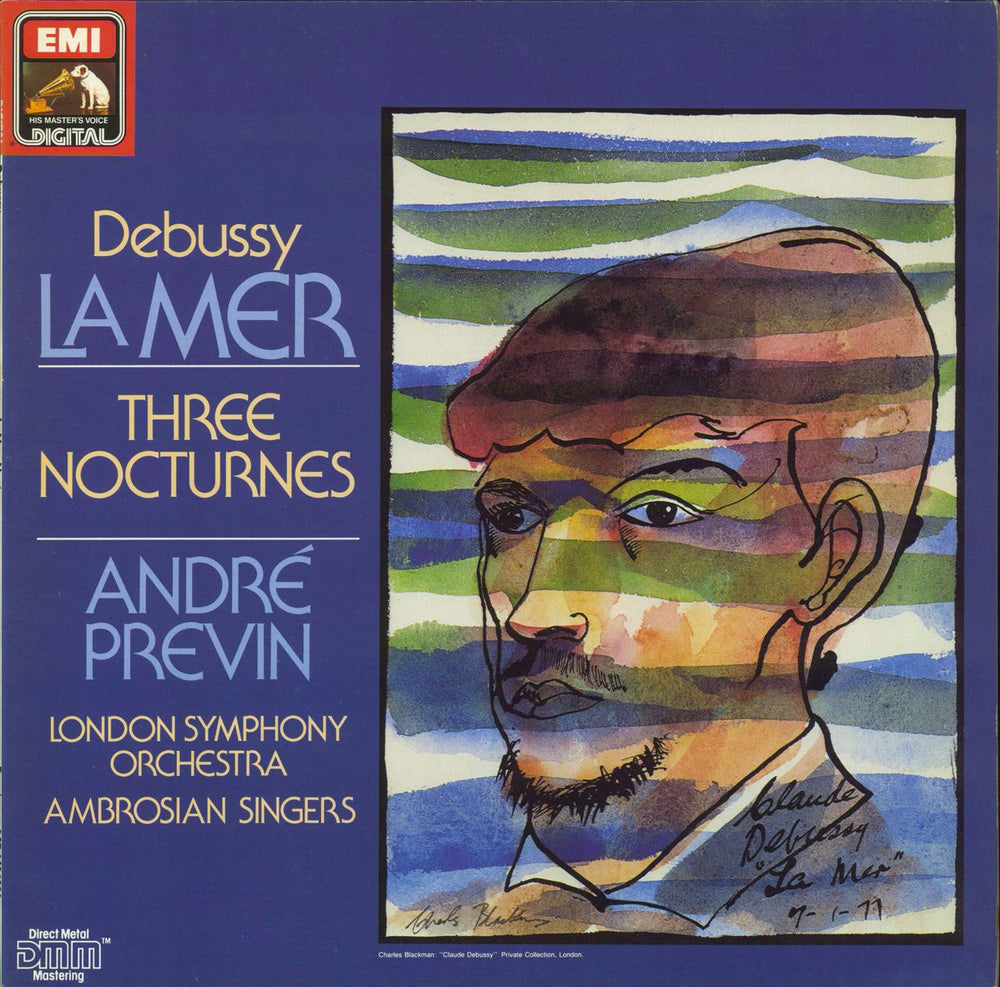 Claude Debussy La Mer / Three Nocturnes German vinyl LP album (LP record) ASD1436321