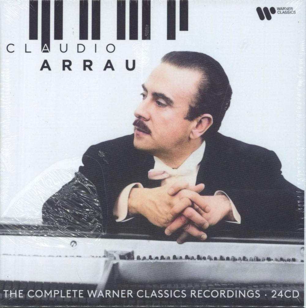 Claudio Arrau Complete Warner Classics Recordings - Sealed German CD Single Box Set 0190296245572