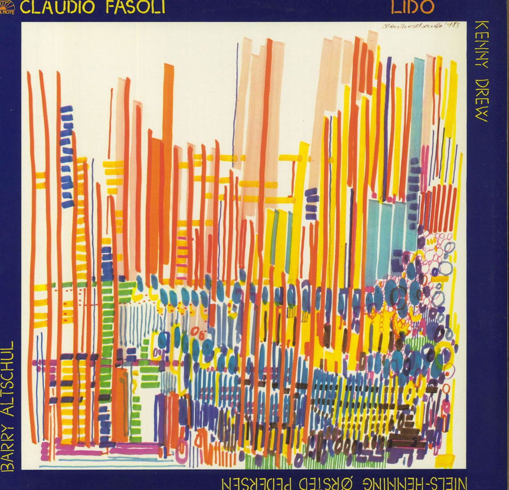 Claudio Fasoli Lido Italian vinyl LP album (LP record) SN1071