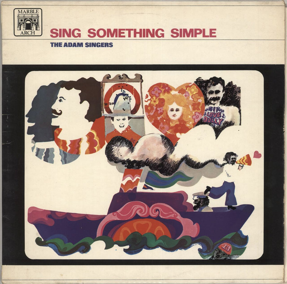 Cliff Adams Sing Something Simple UK vinyl LP album (LP record) MAL637