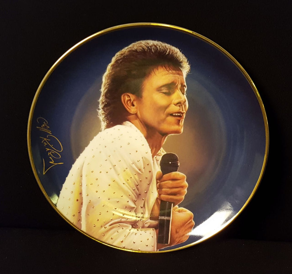 Cliff Richard A Glittering Performance - 40th Anniversary UK memorabilia COMMERATIVE PLATE