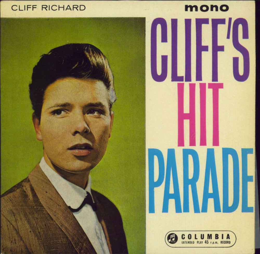 Cliff Richard Cliff's Hit Parade - 2nd UK 7" vinyl single (7 inch record / 45) SEG8133