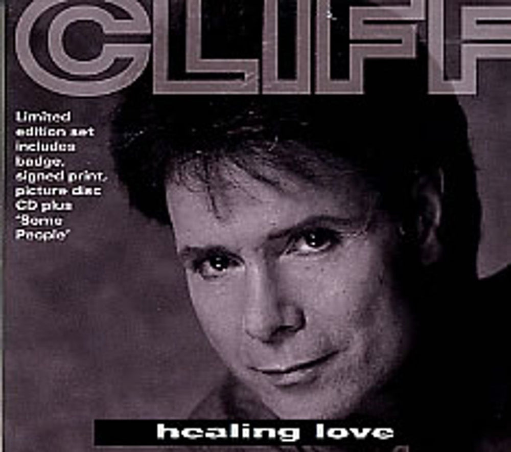 Cliff Richard Healing Love Cd Box UK CD single (CD5 / 5") CDEM/S294