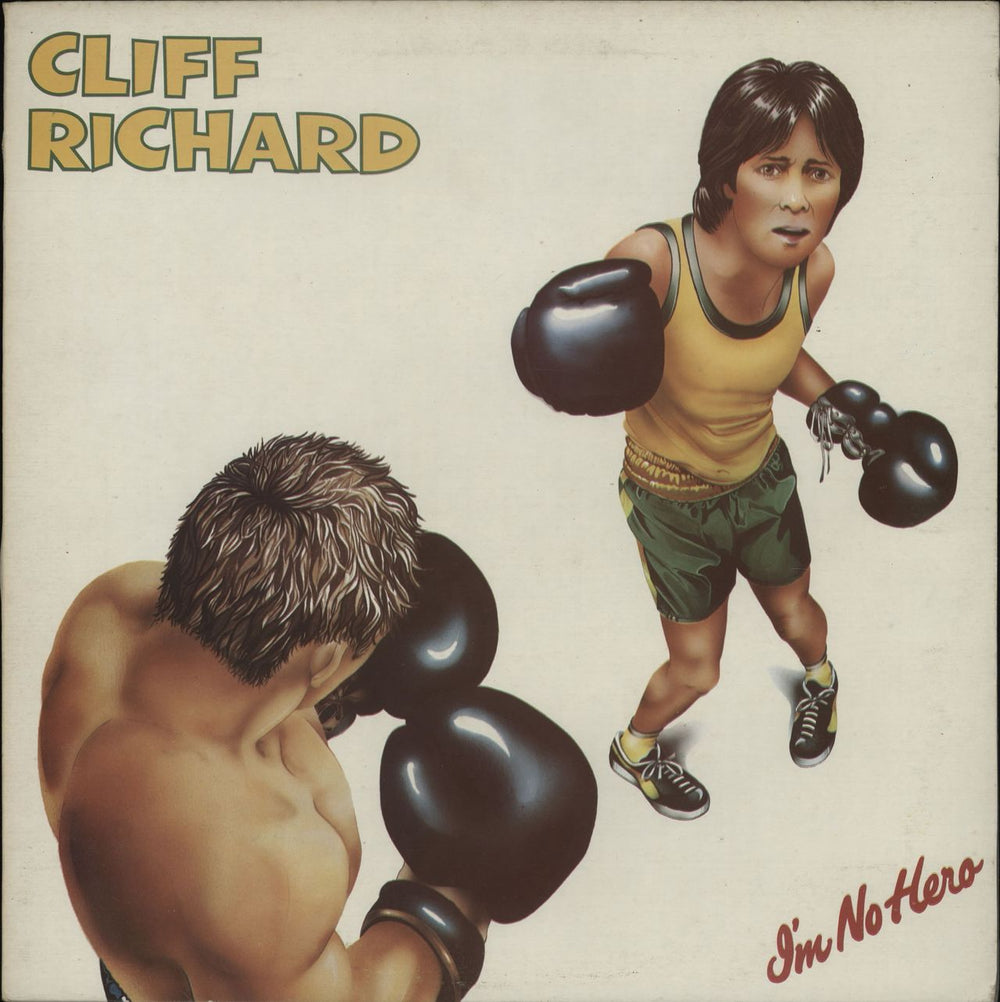 Cliff Richard I'm No Hero Greek vinyl LP album (LP record) 14C062-07342