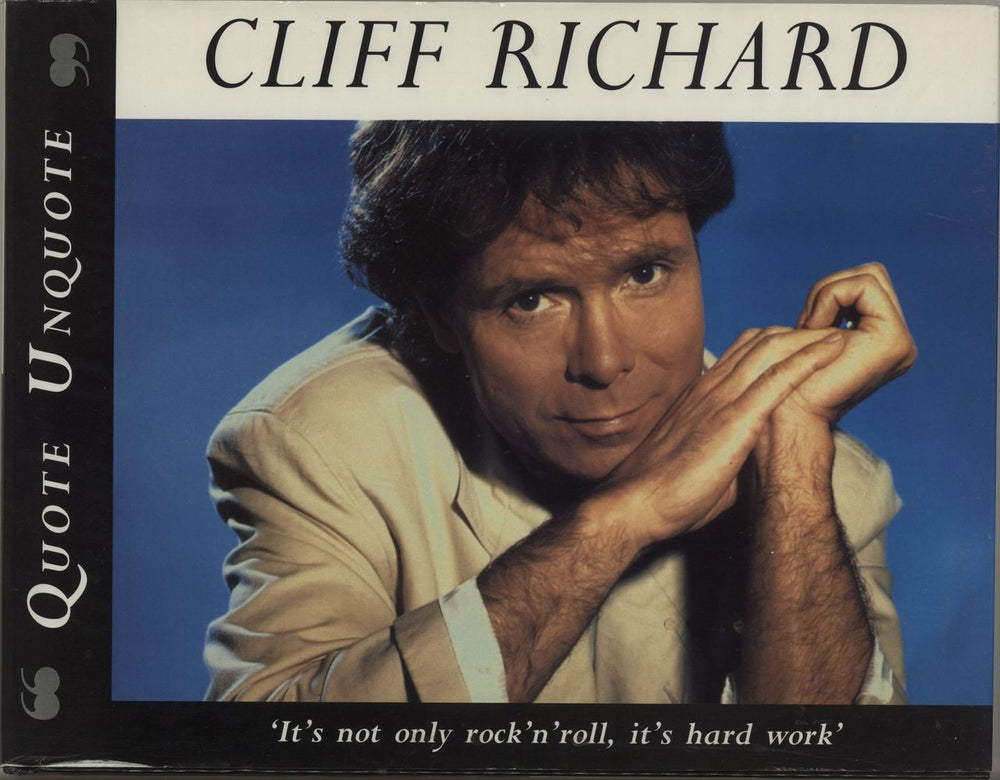 Cliff Richard Quote, Unquote UK book ISBN0-7525-1696-5