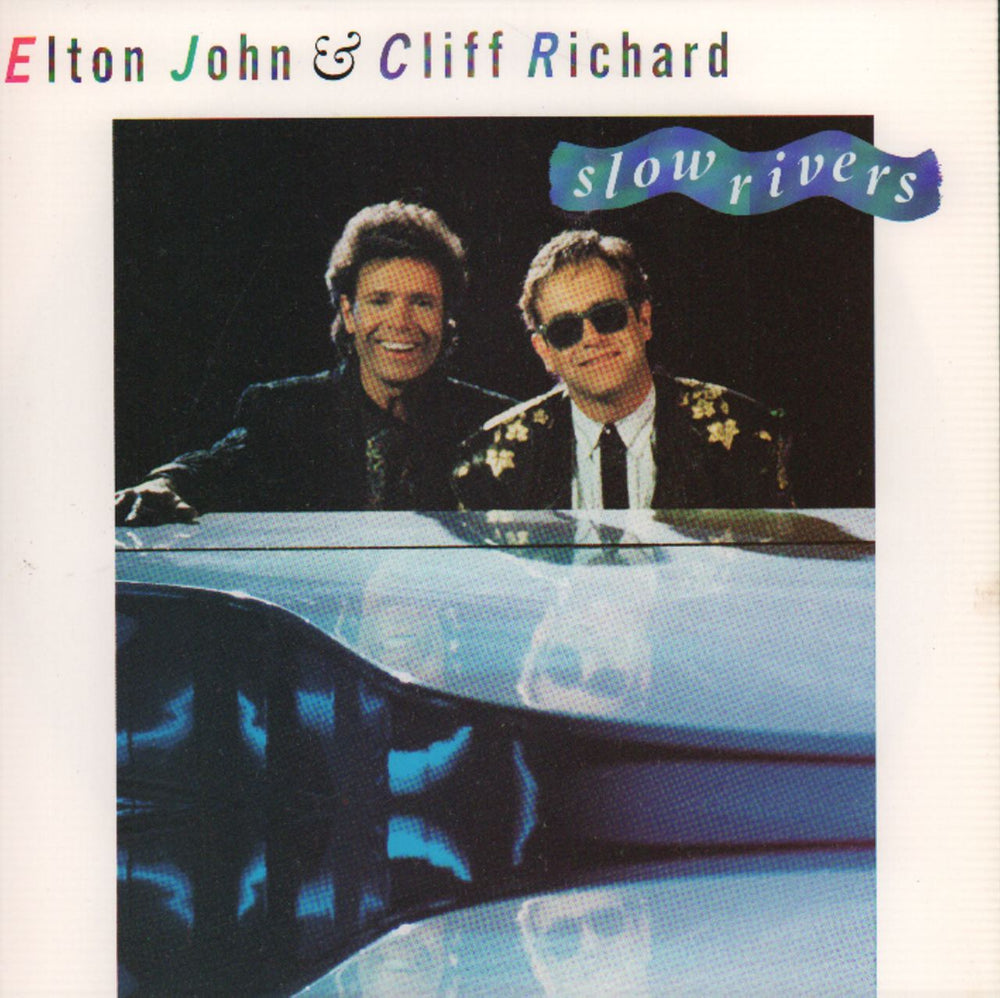 Cliff Richard Slow Rivers UK 7" vinyl single (7 inch record / 45) EJS13