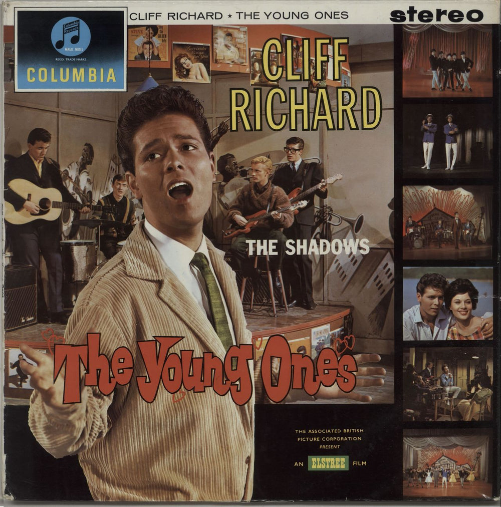 Cliff Richard The Young Ones - 1st - green/silver Columbia UK vinyl LP album (LP record) SCX3397