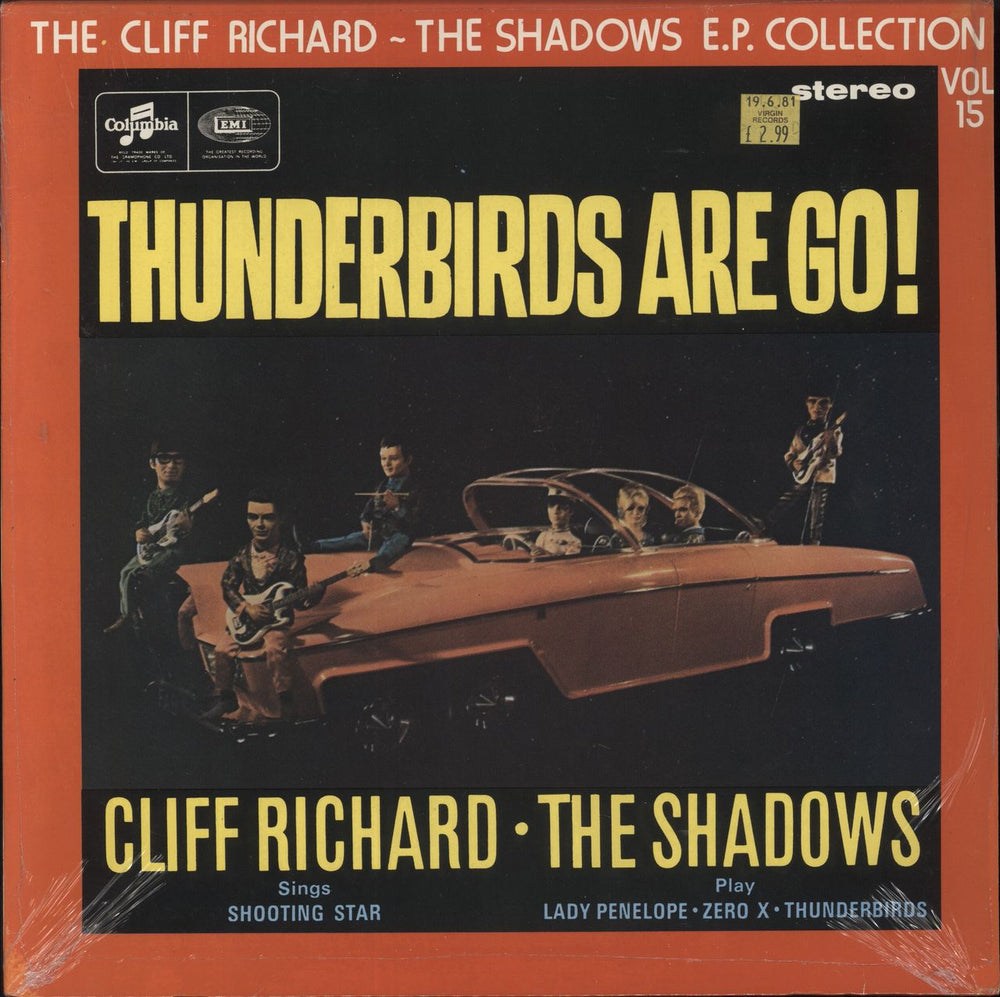 Cliff Richard Thunderbirds Are Go! Dutch 12" vinyl single (12 inch record / Maxi-single) K052Z-07330