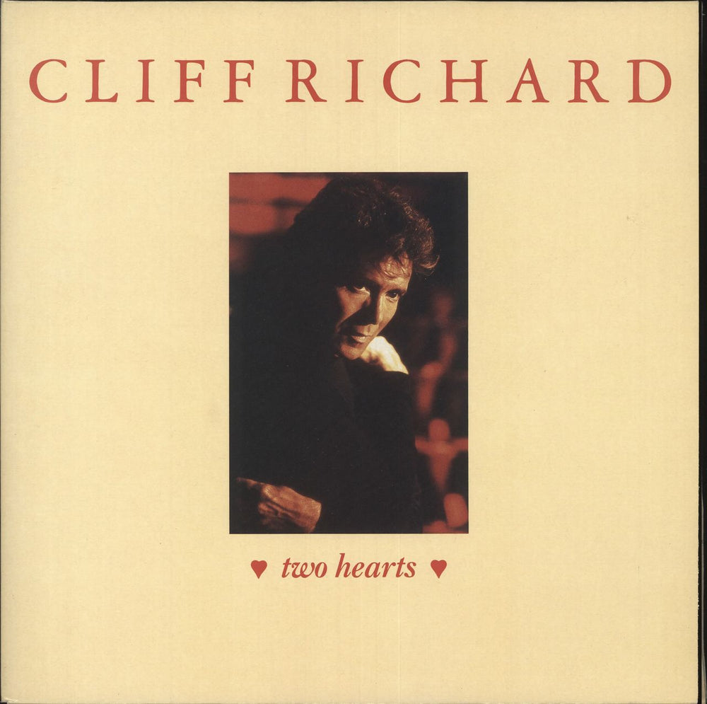 Cliff Richard Two Hearts UK 12" vinyl single (12 inch record / Maxi-single) 12EMG42