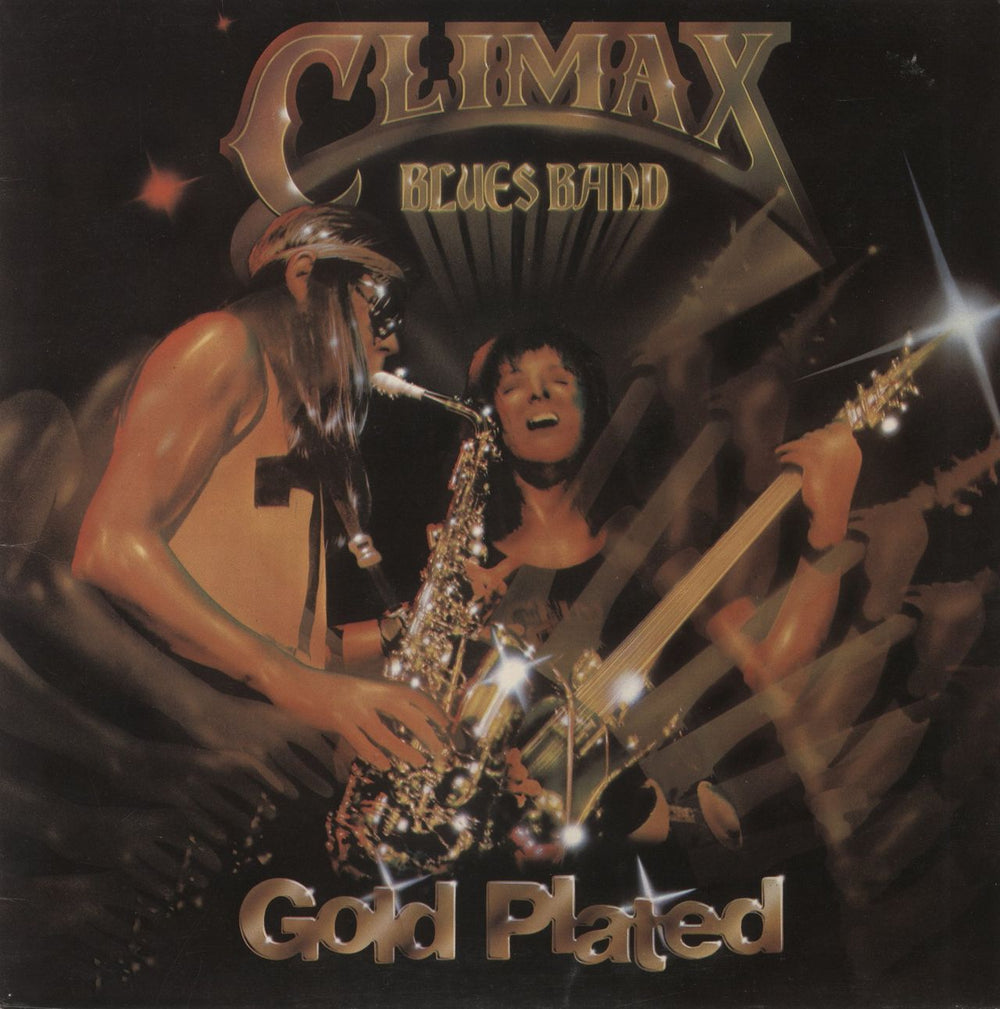 Climax Blues Band Gold Plated UK vinyl LP album (LP record) BTM1009