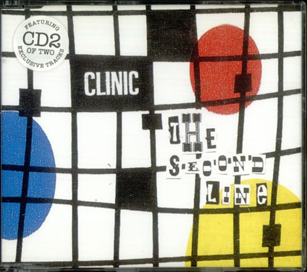 Clinic The Second Line UK 2-CD single set (Double CD single) CNI2STH168833