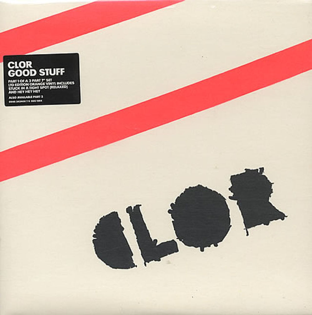 Clor Good Stuff - Both 7"s UK 7" vinyl single (7 inch record / 45) REG128/X