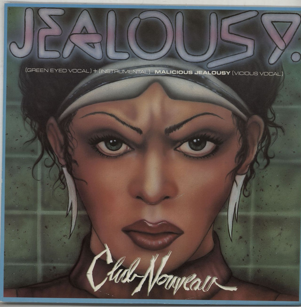 Club Nouveau Jealousy UK 12" vinyl single (12 inch record / Maxi-single) W8551T