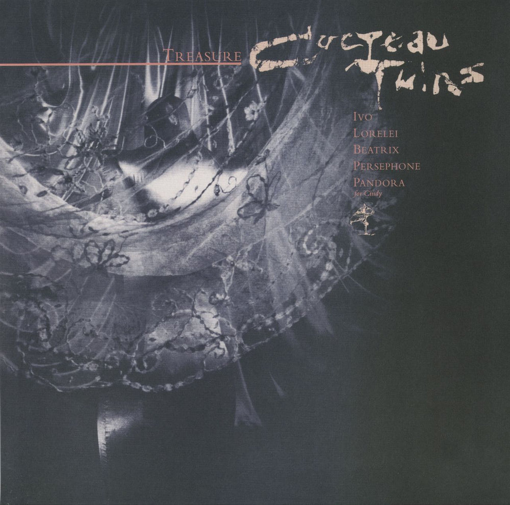 Cocteau Twins Treasure - 180gm UK vinyl LP album (LP record) CAD412