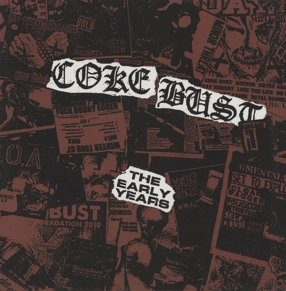 Coke Bust The Early Years UK vinyl LP album (LP record) CTW058