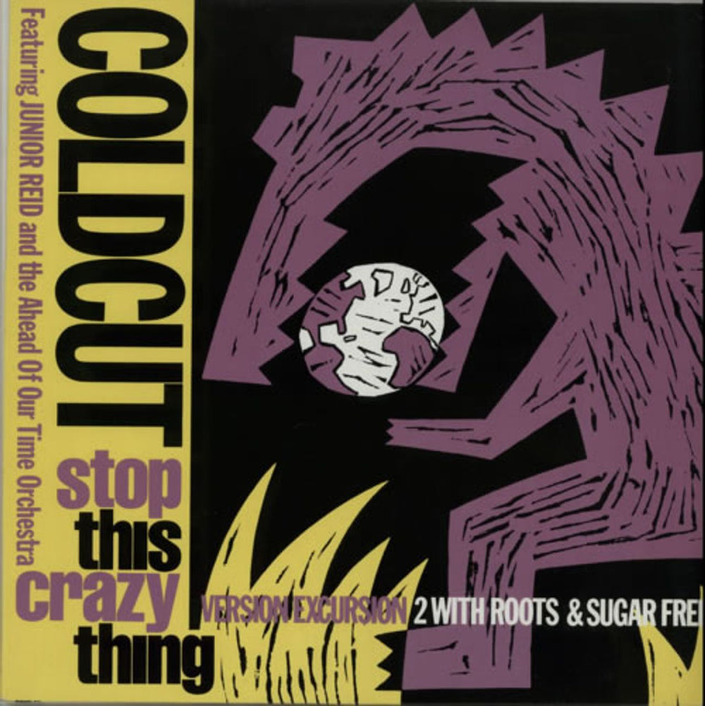 Coldcut Stop This Crazy Thing UK 12" vinyl single (12 inch record / Maxi-single) CCUT4R