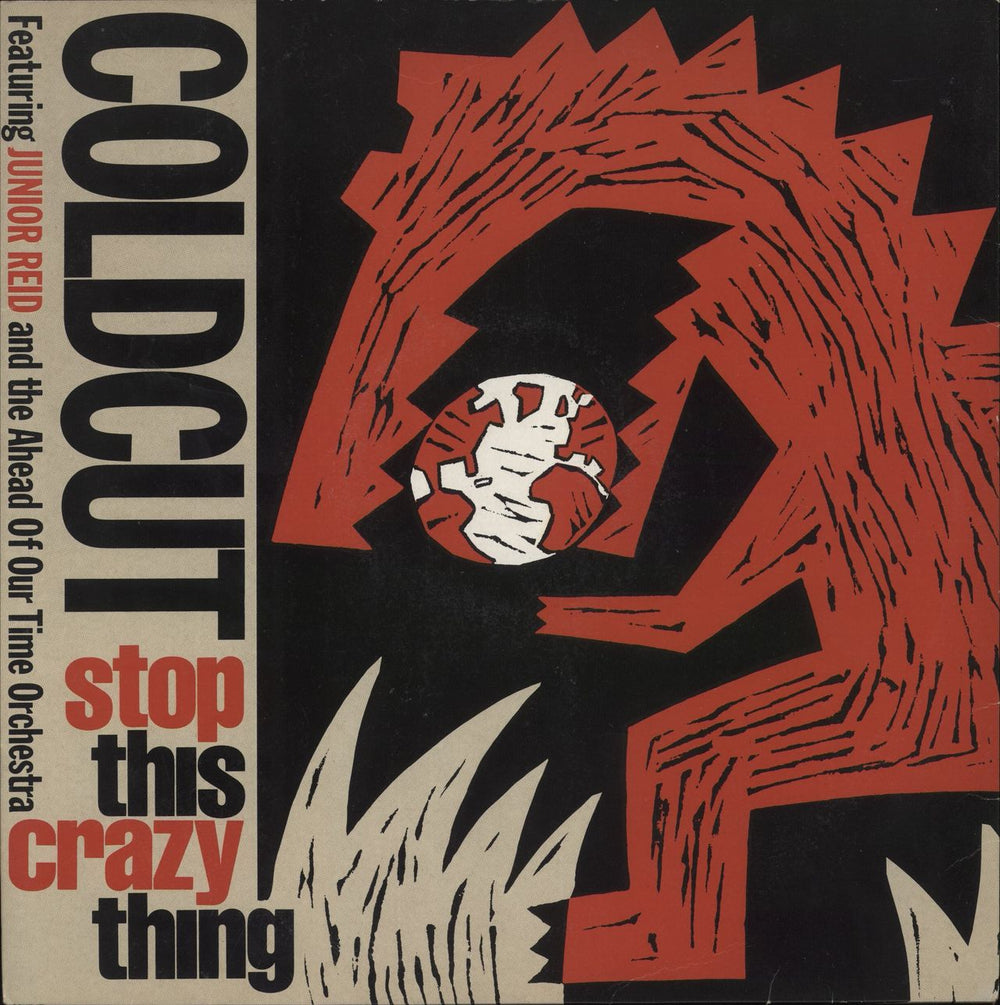 Coldcut Stop This Crazy Thing UK 12" vinyl single (12 inch record / Maxi-single) CCUT4T
