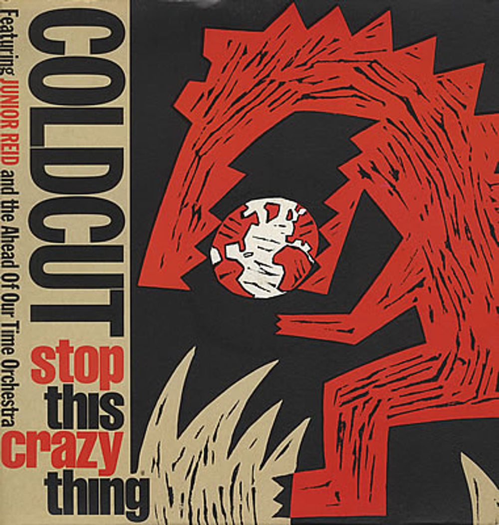 Coldcut Stop This Crazy Thing UK 12" vinyl single (12 inch record / Maxi-single) CCUT4T