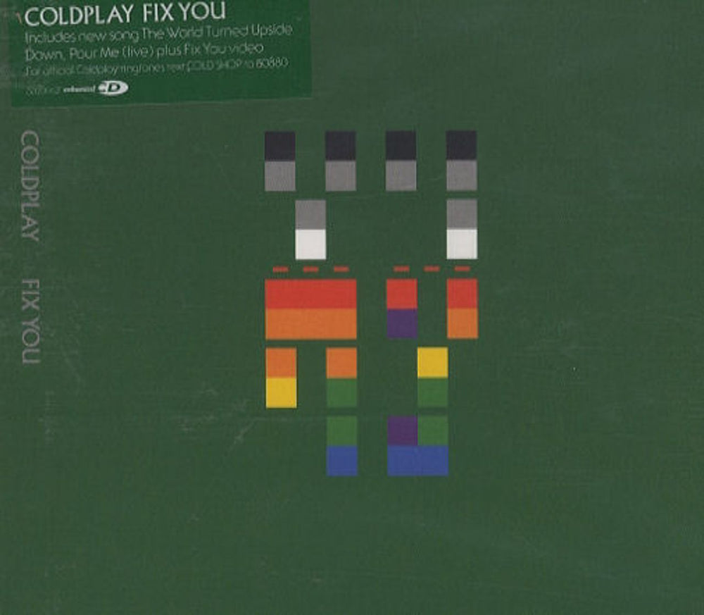 Coldplay Fix You UK CD single (CD5 / 5") CDRS6671