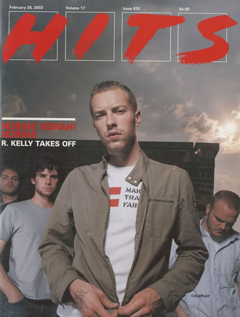 Coldplay Hits US magazine ISSUE 832