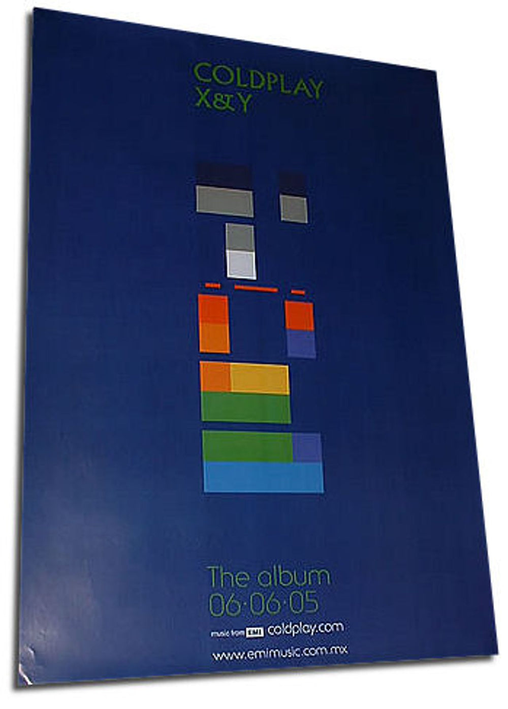 Coldplay X & Y Mexican Promo poster DPYPOXY328651