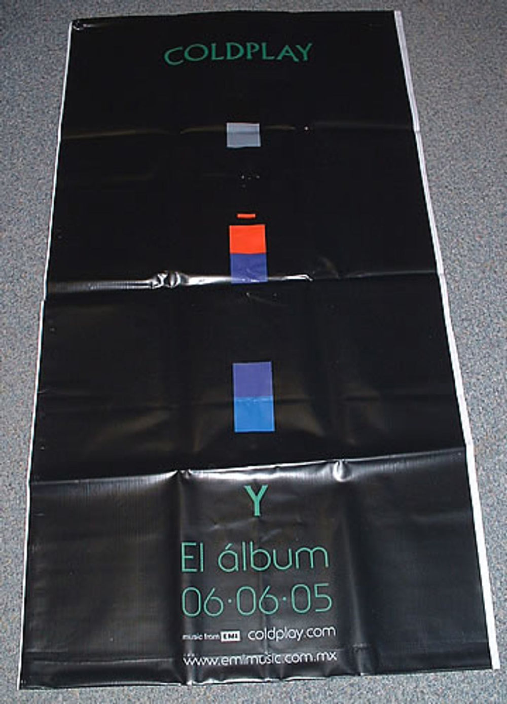 Coldplay X & Y - Y Mexican Promo display DISPLAY BANNER