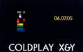 Coldplay X&Y US Promo display DPYDIXY480575