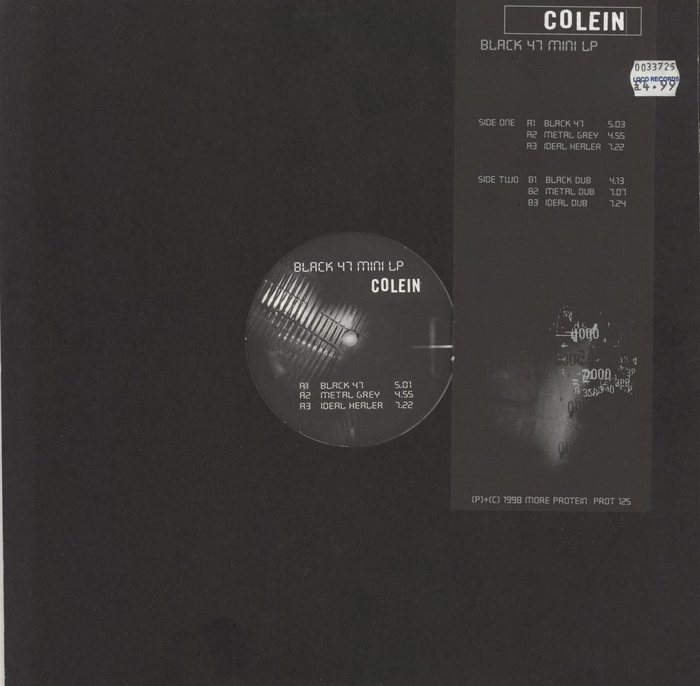 Colein Black 47 Mini LP UK vinyl LP album (LP record) PROT125