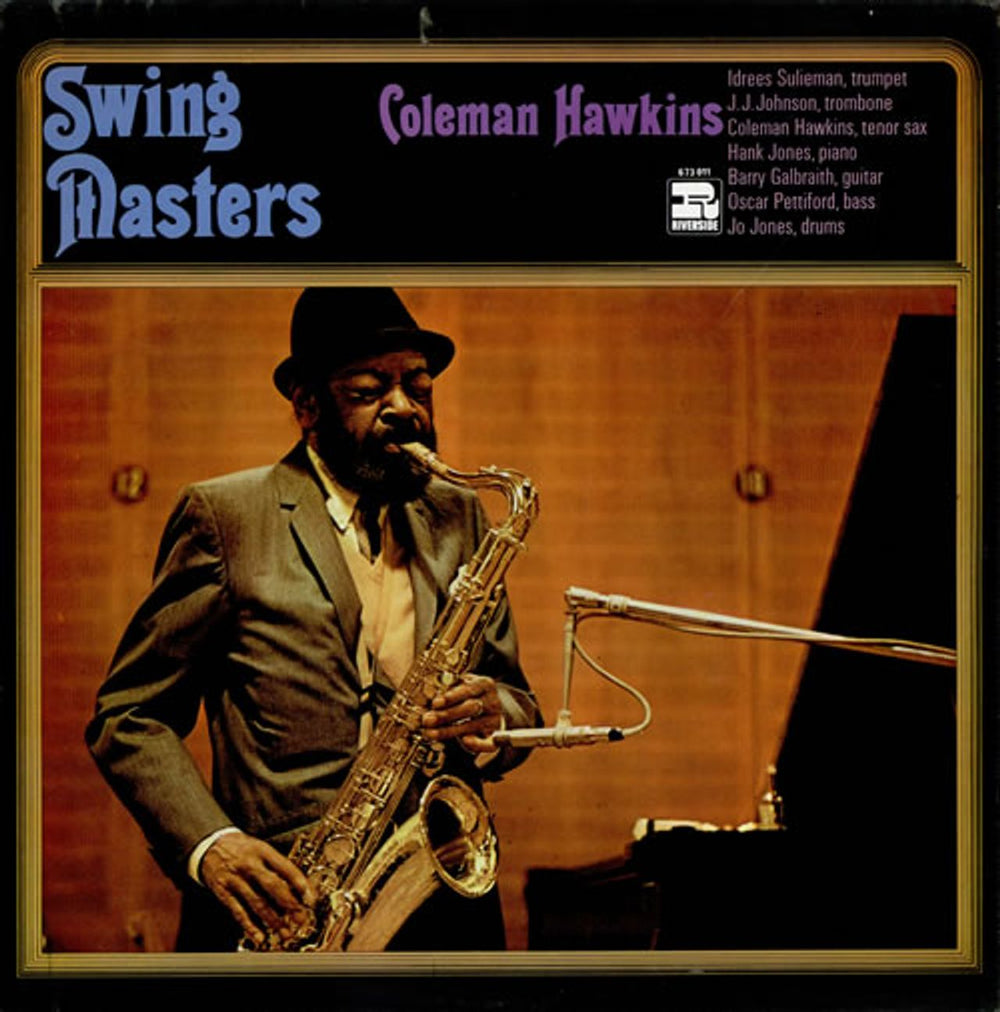 Coleman Hawkins Swing Masters UK vinyl LP album (LP record) 673011