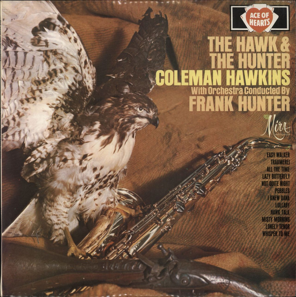 Coleman Hawkins The Hawk & The Hunter UK vinyl LP album (LP record) ZAHM174