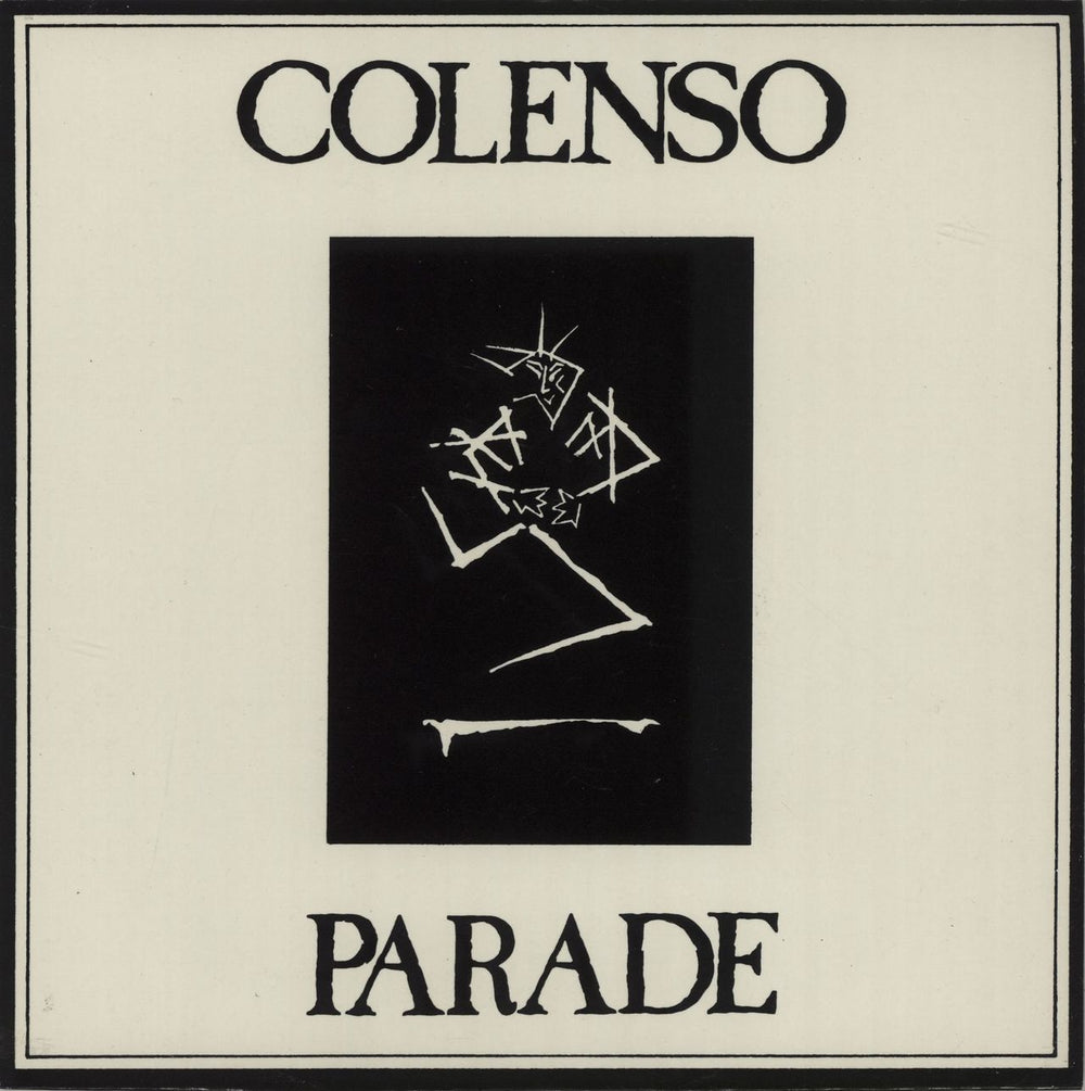 Colenso Parade Standing Up UK 7" vinyl single (7 inch record / 45) SLING01