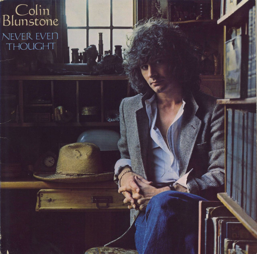 Colin Blunstone Never Even Thought US vinyl LP album (LP record) BXL1-2903