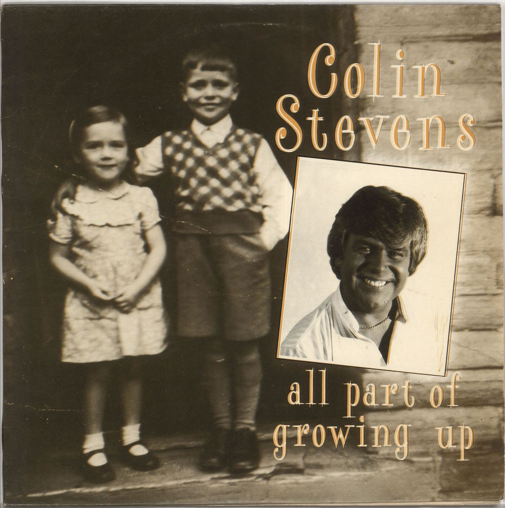 Colin Stevens All Part Of Growing Up UK vinyl LP album (LP record) CT001