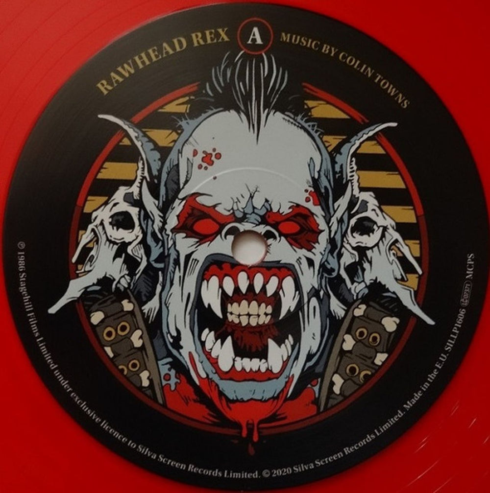 Colin Towns Rawhead Rex - Red Vinyl UK 2-LP vinyl record set (Double LP Album) CZ-2LRA760619