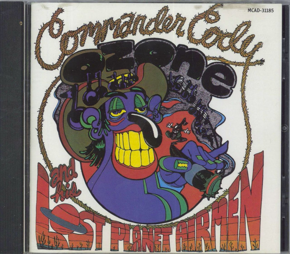 Commander Cody & The Lost Planet Airmen Lost In The Ozone US CD album (CDLP) MCAD-31185