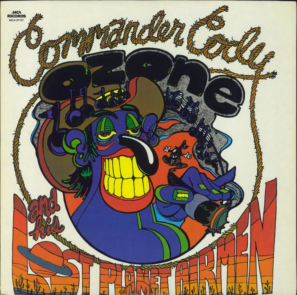 Commander Cody & The Lost Planet Airmen Lost In The Ozone US vinyl LP album (LP record) MCA-37107