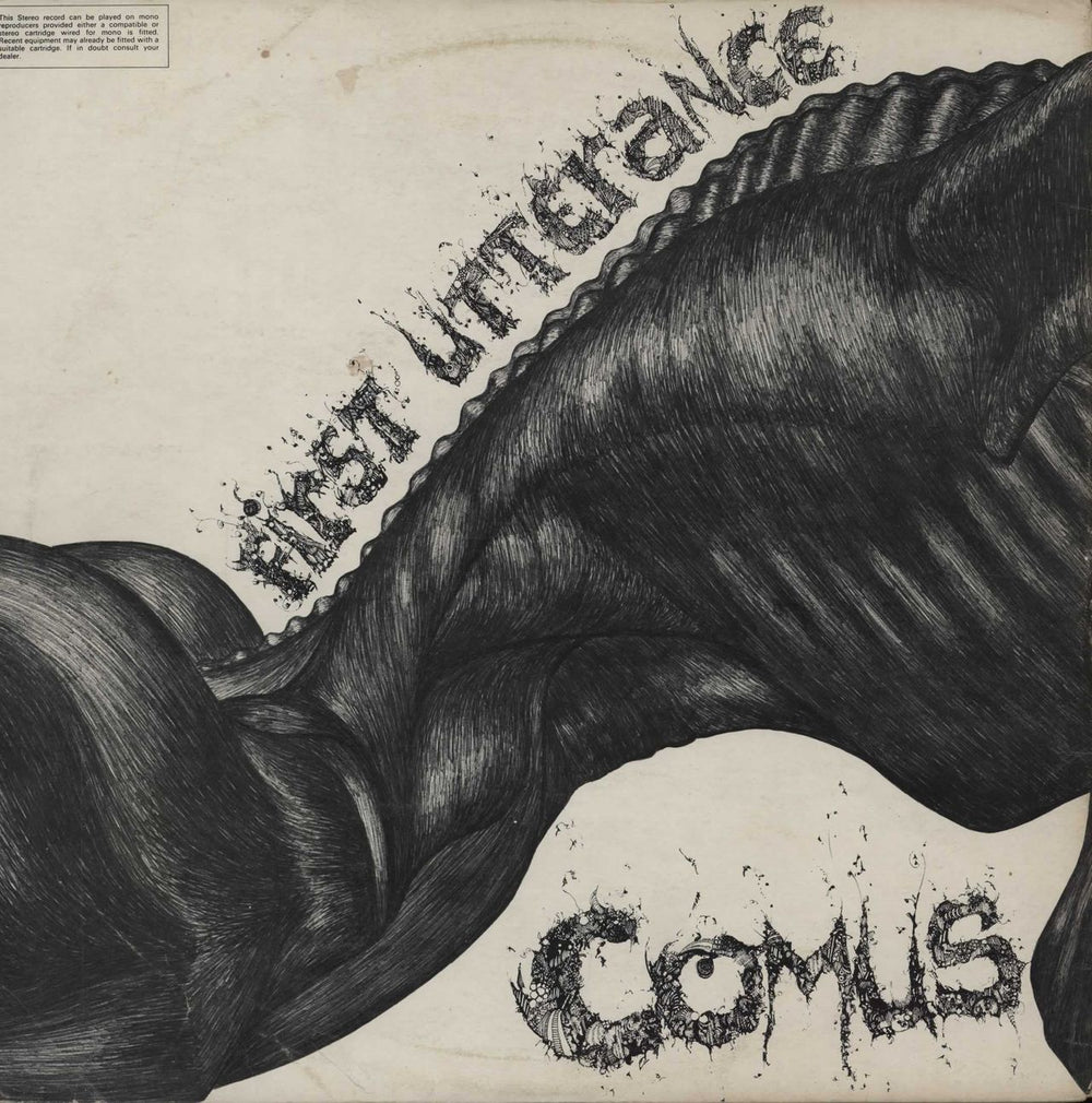 Comus First Utterance - VG UK vinyl LP album (LP record) 1971