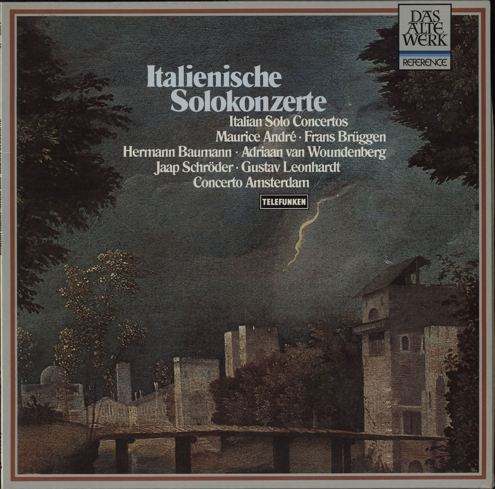 Concerto Amsterdam Italienische Solokonzerte German vinyl LP album (LP record) 6.41217AQ