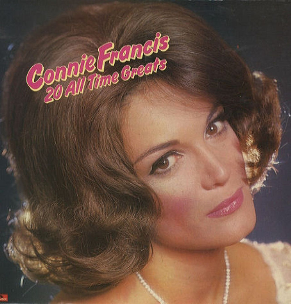 Connie Francis 20 All Time Greats - 1st UK vinyl LP album (LP record) 2391290