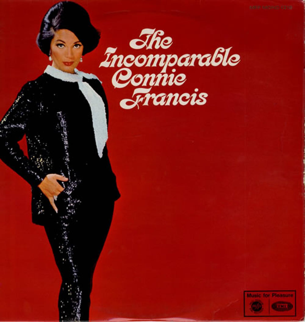 Connie Francis The Incomparable Connie Francis UK vinyl LP album (LP record) MFP1219