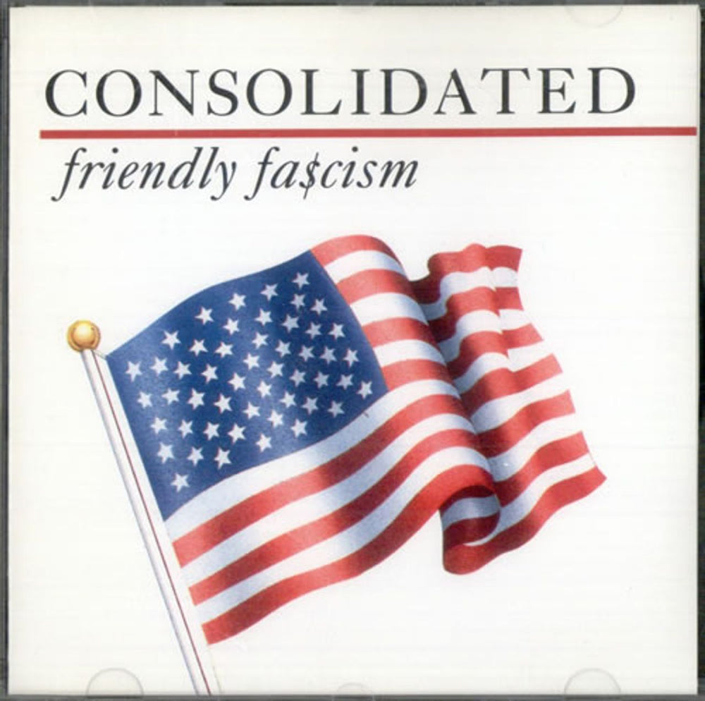 Consolidated Friendly Fascism Canadian CD album (CDLP) W2-30057