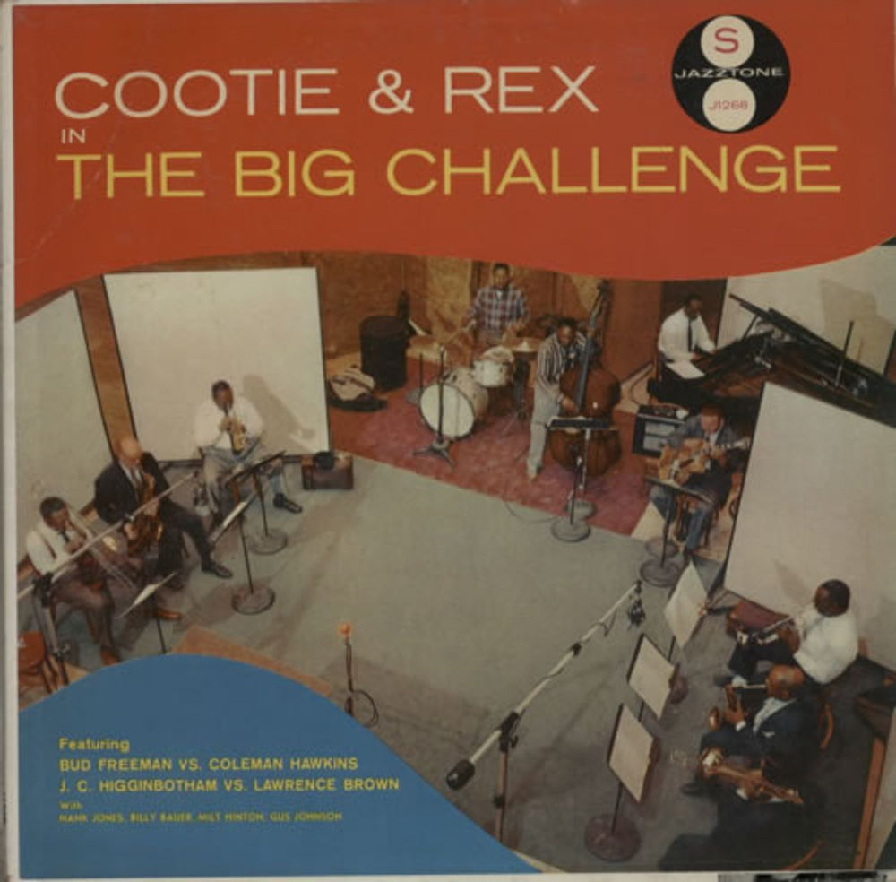 Cootie Williams & Rex Stewart The Big Challenge US vinyl LP album (LP record) J1268