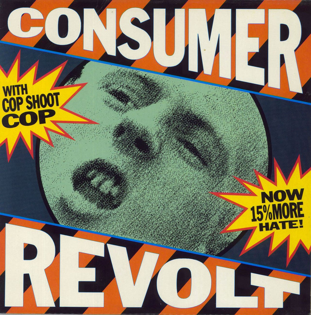 Cop Shoot Cop Consumer Revolt UK vinyl LP album (LP record) ABB33