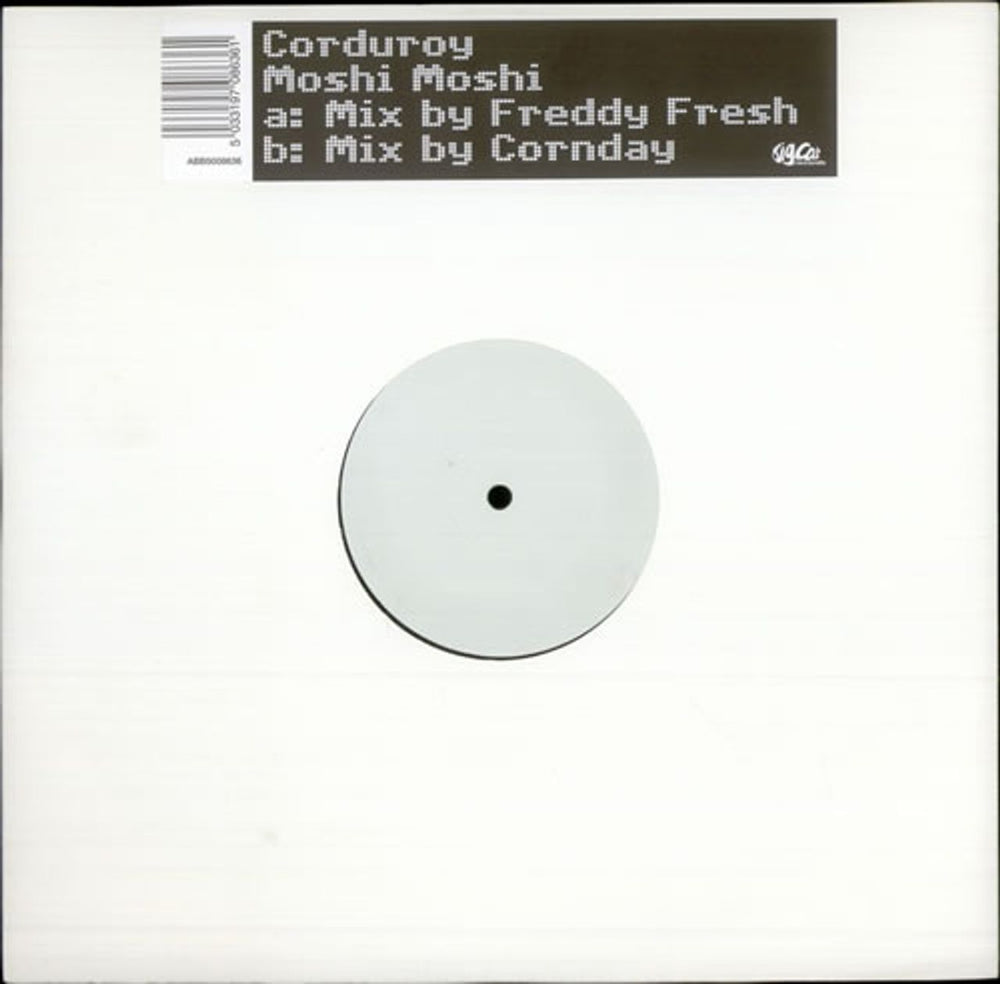 Corduroy Moshi Moshi UK Promo 12" vinyl single (12 inch record / Maxi-single) ABB5008636