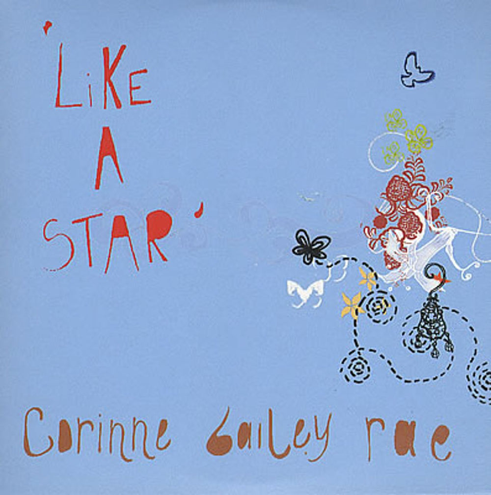 Corinne Bailey Rae Like A Star UK Promo CD single (CD5 / 5") CDEMDJ678