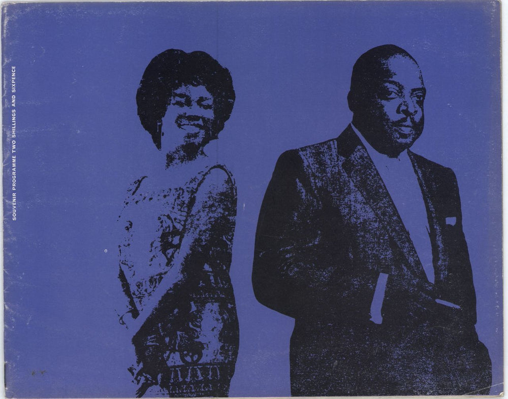 Count Basie & Sarah Vaughan Souvenir Programme + ticket stubs UK tour programme CONCERT PROGRAMME