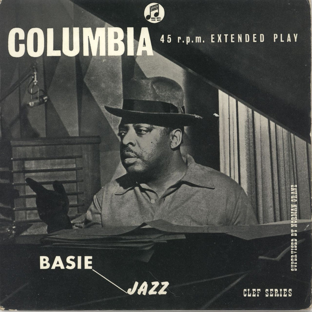 Count Basie Basie Jazz UK 7" vinyl single (7 inch record / 45) SEB10000