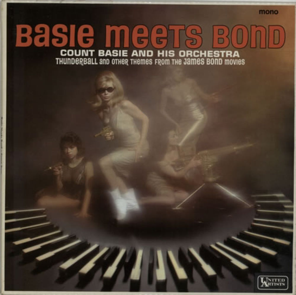 Count Basie Basie Meets Bond UK vinyl LP album (LP record) ULP1127